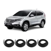 Kit Borracha Vedação Das 4 Portas do Honda CR-V 2006 em Diante
