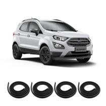 Kit Borracha Vedação Das 4 Portas Ecosport 2013 A 2021
