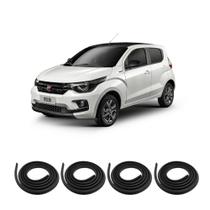 Kit Borracha Vedação Das 4 Portas Mobi 2012 A 2023