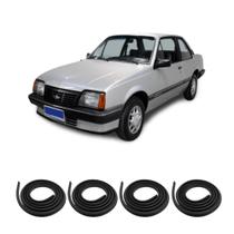 Kit Borracha Vedação Das 4 Portas Monza GI Fase II 1991 à 1996