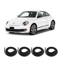Kit Borracha Vedação Das 4 Portas New Beetle 1999 à 2010