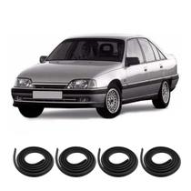 Kit Borracha Vedação Das 4 Portas Omega 1992 A 1998