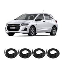 Kit Borracha Vedação Das 4 Portas Onix GII após 2020