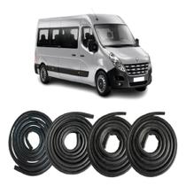 Kit Borracha Vedação Das Portas Renault Master 2013 A 2019 Kit Borracha Vedação Das Portas Renault Master 2013 A 2019