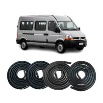 Kit Borracha Vedação Das Portas Renault Master Até 2013 Kit Borracha Vedação Das Portas Renault Master Até 2013