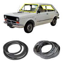 Kit Borracha Vidro Parabrisa E Vigia Fiat 147