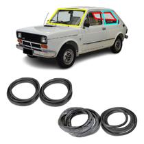 Kit Borracha Vidros Parabrisa Vigia Lateral Fixa Fiat 147