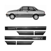 Kit Borrachão Friso Lateral GM Chevette DL 2 Portas 1987/...