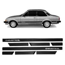 Kit Borrachão Friso Lateral GM Chevette SL 2P 1983/1986 Kit Borrachão Friso Lateral GM Chevette SL 2P 1983/1986