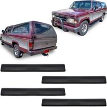 Kit Borrachao Parachoque Dianteiro + Traseiro Veraneio 90 94