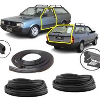 Kit Borrachas 2 Portas E Porta Malas Parati Quadrado 1991