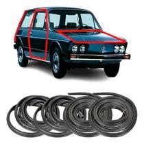 Kit Borrachas De Vedação 2 Portas Capo E Mala Brasilia