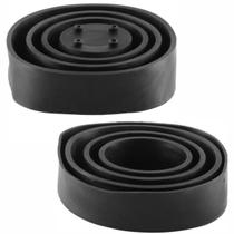 Kit Borrachas de Vedação Lâmpada Farol 55mm 70mm 80mm 90mm 95mm