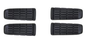 Kit Borrachas Pedaleira Honda Cbx 200 Strada 93/03 4 Peças Kit Borrachas Pedaleira Honda Cbx 200 Strada 93/03 4 Peças