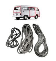 Kit Borrachas Portas Kombi Carat 1997 A 2014 Uniflex 37394