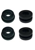 Kit Borrachas Superior E Inferior Tampas Laterais Ybr 125