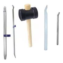 Kit Borracheiro C/2 Espátulas 60cm + Martelo+ Esp.Nylon+ 992