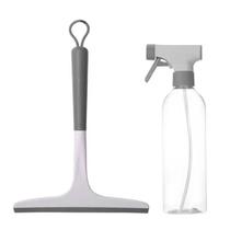 Kit Borrifador Spray 500ml E Rodo Multiuso Cabo Silicone