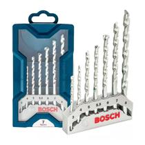 Kit Bosch Brocas Profissional Mini Xline P/ Pedra Concreto
