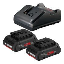 Kit Bosch Carregador Gal 18v 20 Baterias Lítio Procore 4ah