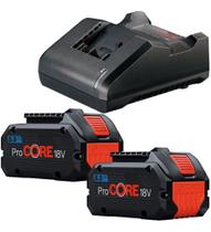 Kit Bosch Carregador Gal 18v-20 E Baterias Lítio Procore 8ah