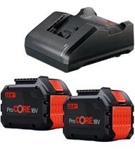 Kit Bosch Carregador Gal18v-20 E Baterias Lítio Procore 12ah