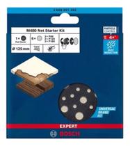 Kit Bosch Expert Lixa C480 + Prato De Borracha, 7 Peças