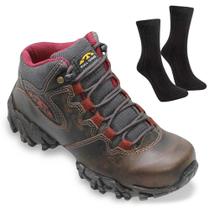 Kit Bota Bull Terrier Bruce Lite Feminina + Par de Meia