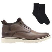 Kit Bota Democrata Garage Lock Elástico Masculina + Par de Meia