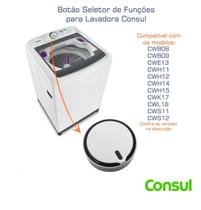 Kit Botão de Água e Programas Lavadora Consul Cwh12