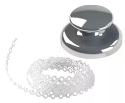 Kit Botão + Elástico P/ Desencravar Unhas Podólogo Podologia