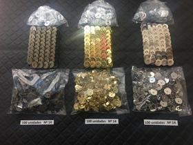 Kit Botão Imantado 14mm 300 Unidades