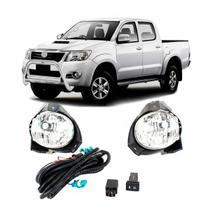 Kit Botão Interruptor Farol Auxiliar Toyota Hilux SRV SR 2009 2010 2011 Original - Shocklight