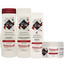 Kit Bothânico Renove 9 Cuidados Pós Química 4 Produtos 250ml Kit Bothânico Renove 9 Cuidados Pós Química 4 Produtos 250ml