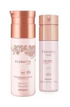 Kit Boticário Floratta Rose Feminino: Body Spray 100ml e Hidratante Corporal 200ml