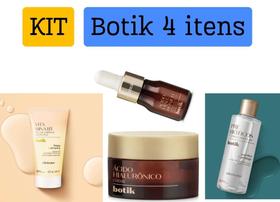 Kit Botik 4 itens - Limpa tonifica e reduz rugas - Mais vendido completo