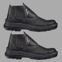 KIT Botina de Trabalho Conforto e Resistência KIT Botina de Trabalho Conforto e Resistência