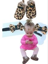 Kit botinha Oncinha baby-animal print Kit botinha Oncinha baby-animal print
