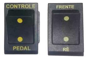 Kit Botões Frente E Ré E Controle E Pedal 6 E 12 Volts Kit Botões Frente E Ré E Controle E Pedal 6 E 12 Volts