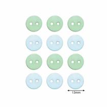 Kit Botões Rendondos Candy Collor 13mm