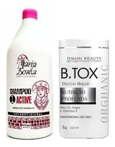 Kit Botox Capilar Profissional Orgânico Sem Formol Amazon