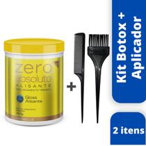Kit Botox Zero Absoluto 950G - Probelle + Pente e Pincel Aplicador