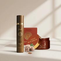 Kit Bourbon: Body Splash Arabe 300ml + Creme Hidratante Pasta Bourbon Kit Bourbon: Body Splash Arabe 300ml + Creme Hidratante Pasta Bourbon