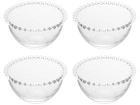 Kit Bowls Redondo Pearl (4 Peças - 14 cm) GG Cristal