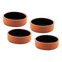 Kit bowls Tigela Aldeia Cerâmica Preto 80ml -L Hermitage Kit bowls Tigela Aldeia Cerâmica Preto 80ml -L Hermitage