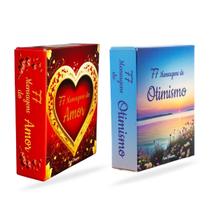 Kit Box 77 Mensagens do Amor e Mensagens de Otimismo Kit Box 77 Mensagens do Amor e Mensagens de Otimismo