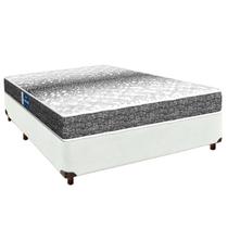 Kit Box Casal e Colchão Guarda Costas D33 Probel Branco Kit Box Casal e Colchão Guarda Costas D33 Probel Branco