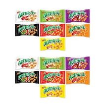 Kit Box Com 700g Ao Todo De Salgadinhos Sabores Sortidos Kit Box Com 700g Ao Todo De Salgadinhos Sabores Sortidos