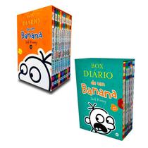 Kit Box Diário de Um Banana com 2 Box - Vol 1 a 10 e Vol 11 a 15