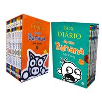 Kit Box: Diários de um Banana Vol. 1 ao 10 + Vol. 11 ao 15 Kit Box: Diários de um Banana Vol. 1 ao 10 + Vol. 11 ao 15